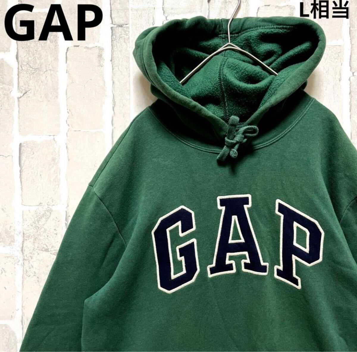 超希少‼︎】GAP☆刺繍ロゴ ビッグシルエット 人気カラー ゆるだぼ 