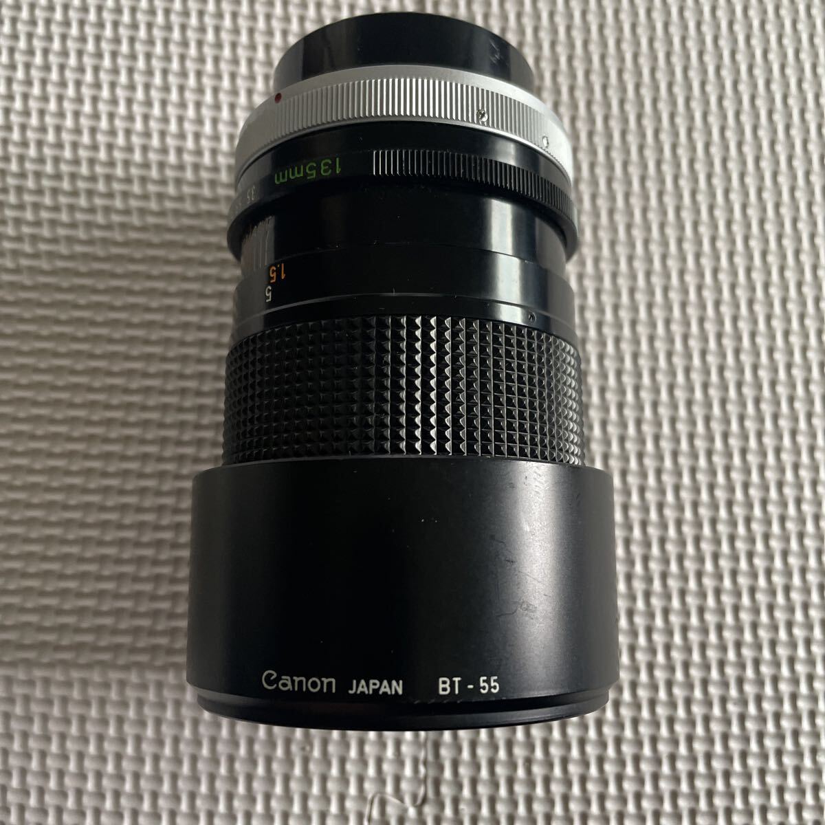 美品Canon 135mm F/3.5 ライカL39レンズ、ケース付整備済 ライカ レザーレンズケース 超骨董品 ライカ カメラケース Lims リムズ