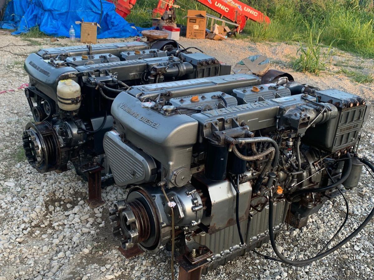 YANMAR ヤンマー メーター パネル YANMAR 24V 2713H ステンレス取付 