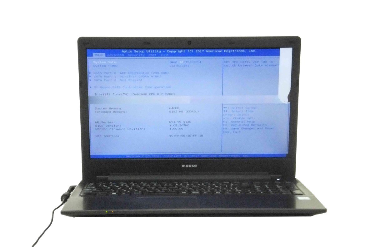 マウスコンピューター ジャンク