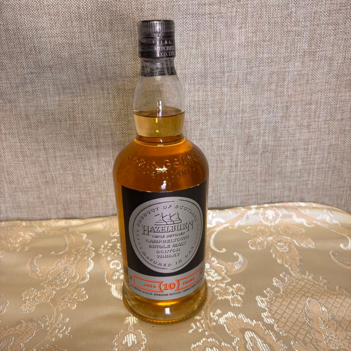 HAZELBURN ヘーゼルバーン10年 シングルモルト ウイスキー 箱付き