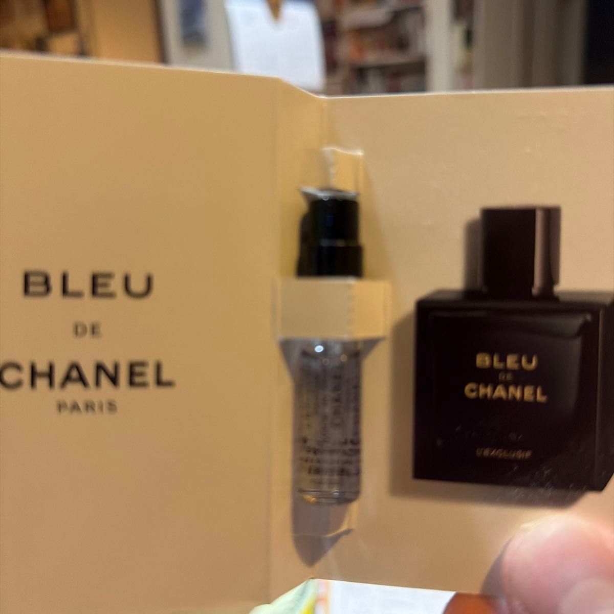 CHANEL BLEU DE CHANEL ブルードゥシャネル トラベルスプレー 本体と