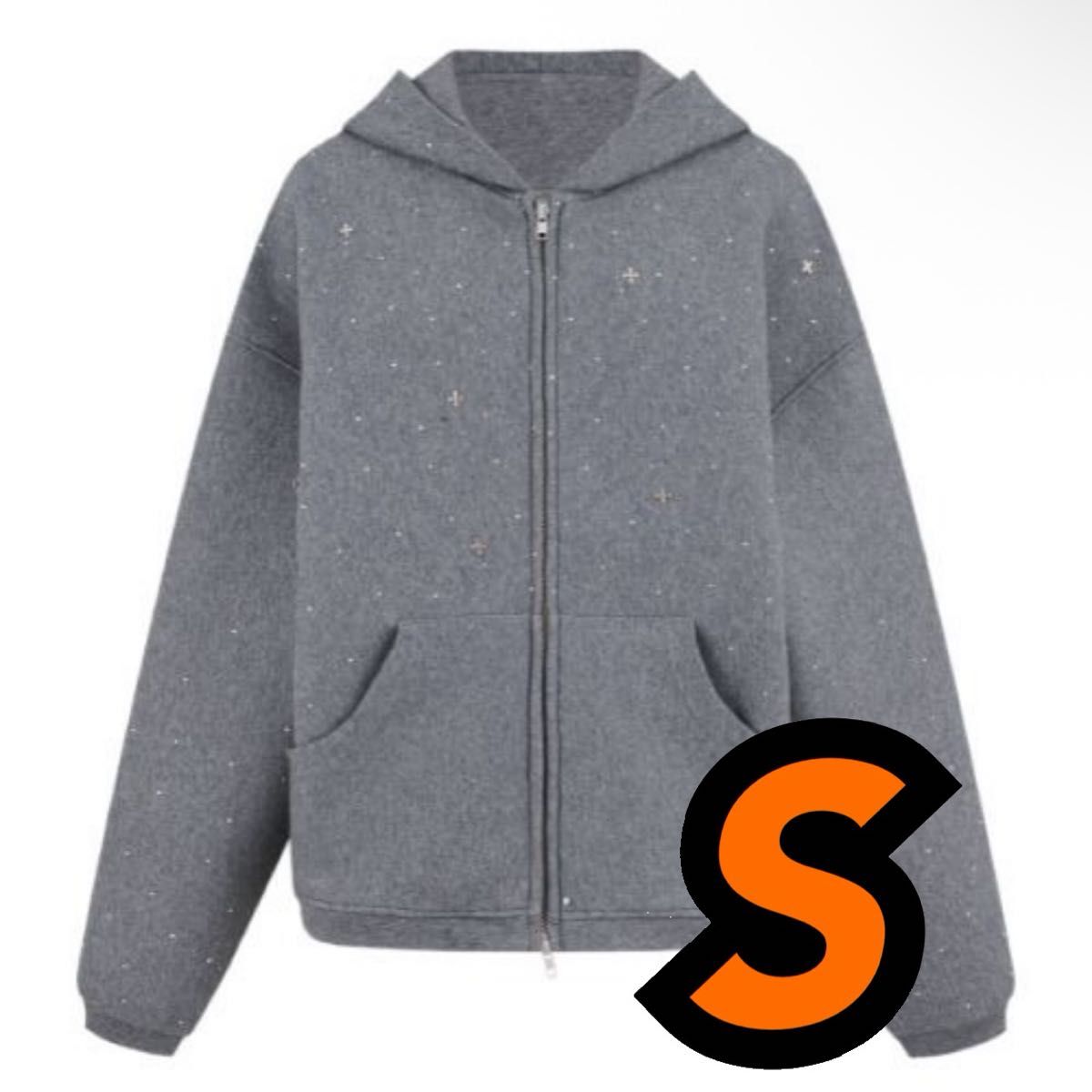 2025AWスーパービューティーキルティング×リブニットパーカー 44