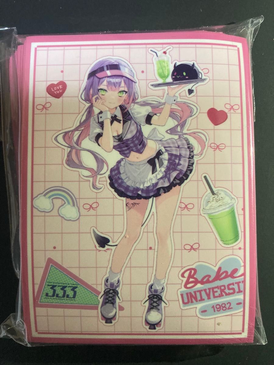 未開封】 ホロライブ 常闇トワ スリーブ プレイマット セット