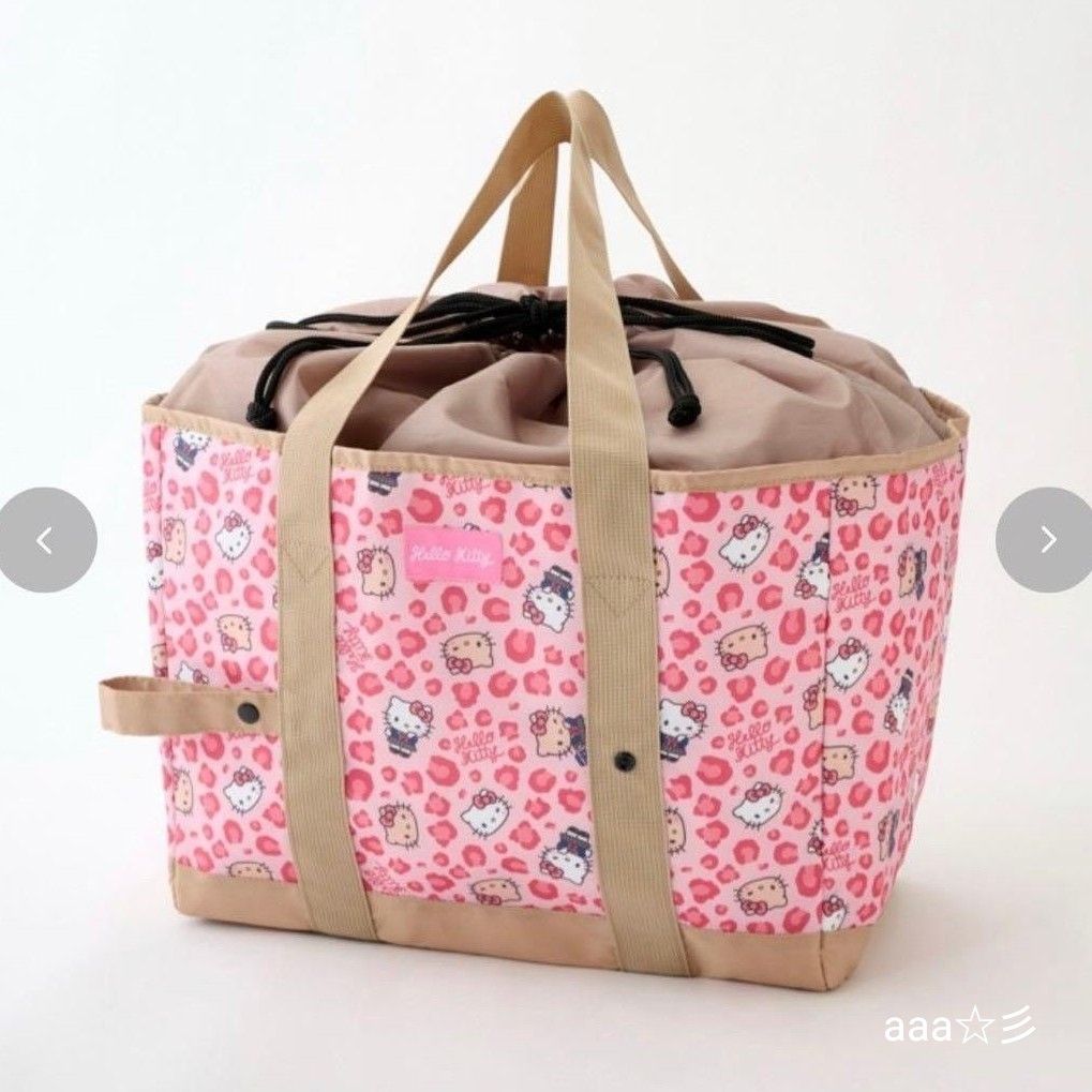 ハローキティ アベイル 保冷バッグ エコバッグ 買い物バッグ ピンク
