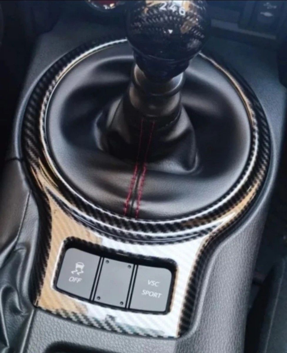 86 BRZ ZN6 ZC6 シフトパネル アルカンターラ 内装 黒 | Shop at