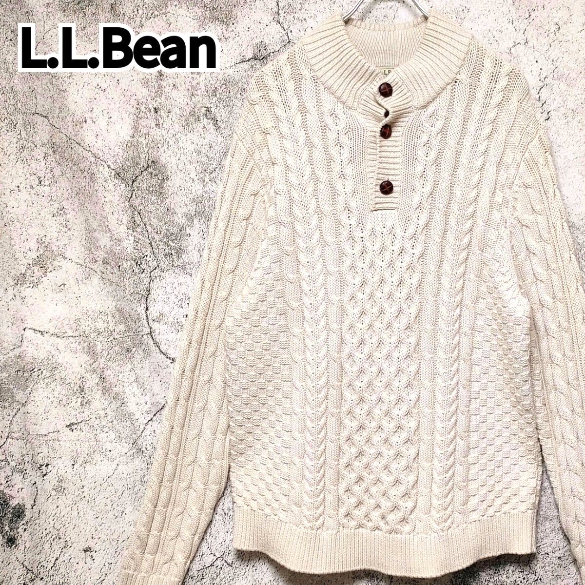 古着 00s Schott コットンニット セーター 短丈 ブラウン ハイゲージ