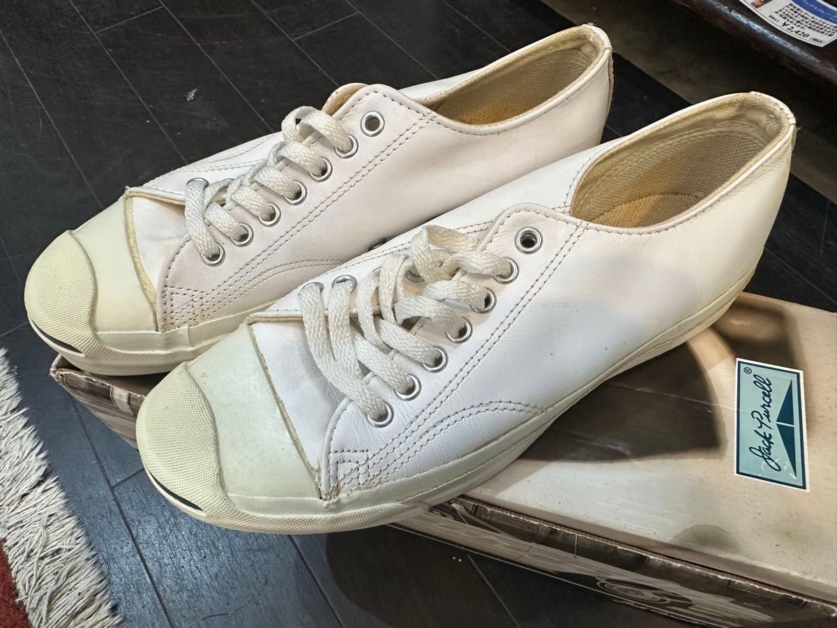 コンバース ジャックパーセル 白レザー 29センチ 新品 1B984 CONVERSE