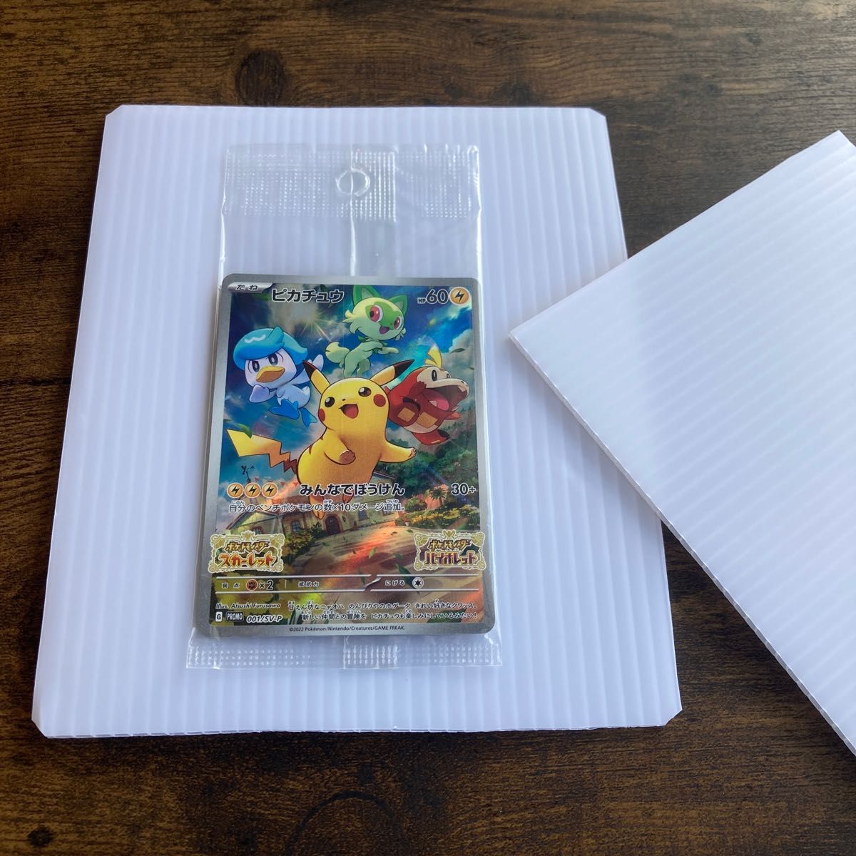 PSA10 ピカチュウ プロモ 001/SV-P スカーレット バイオレット