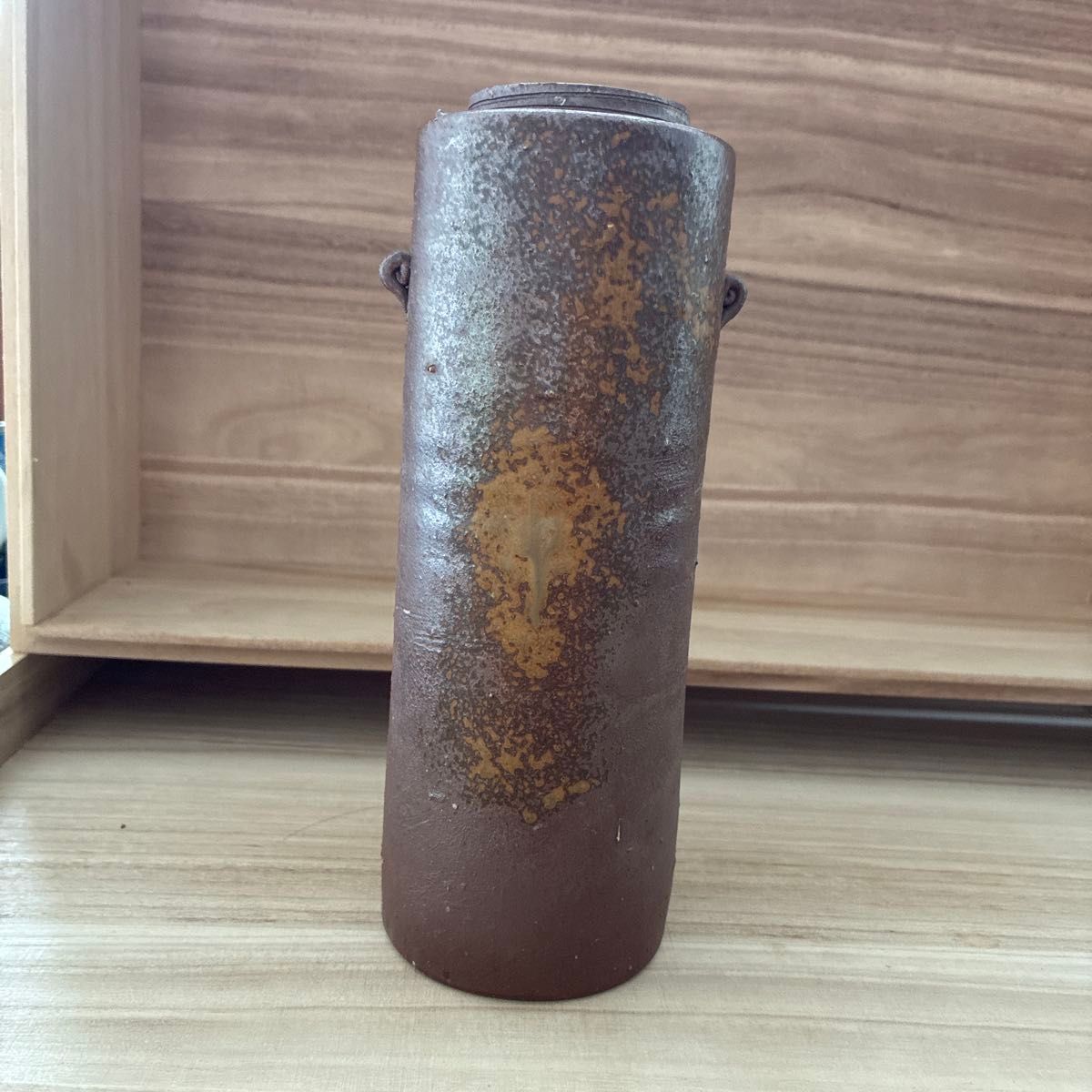 陶器 壺 花瓶 花器 和風 レトロ インテリア 置物 貫入 | Shop at