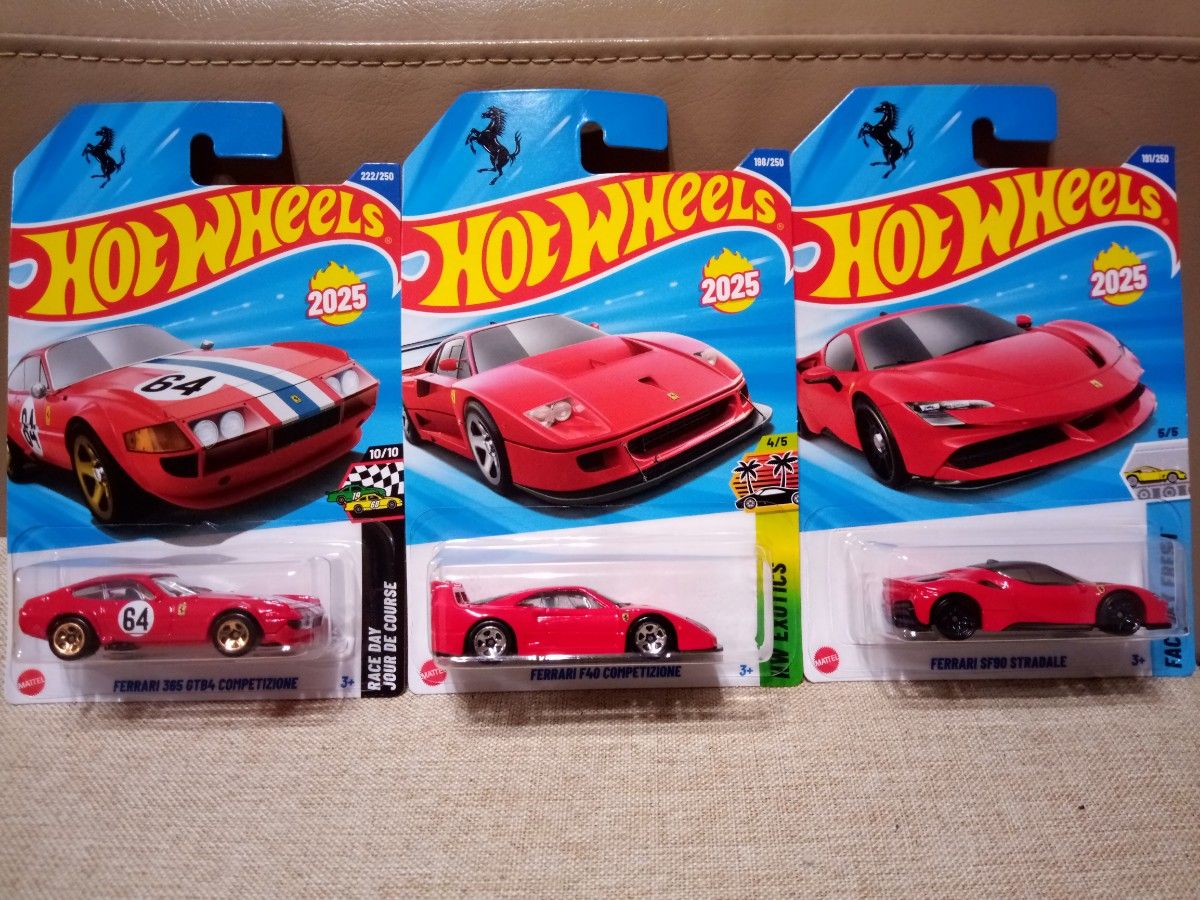 ホットウィール フェラーリ F40 SF90 2台セット 2025 | Shop at