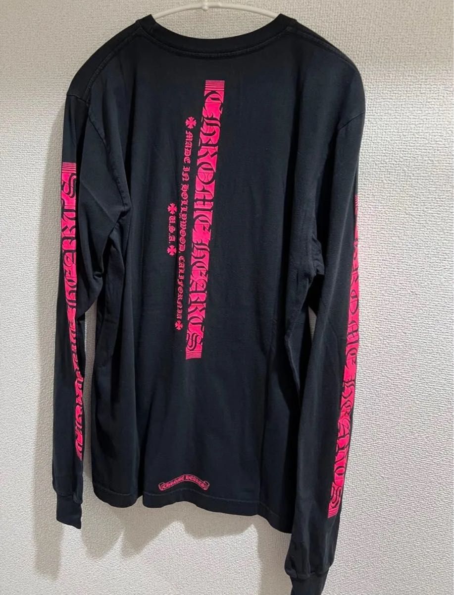 クロムハーツ CHROME HEARTS ネオンバー ロングスリーブTシャツ XL