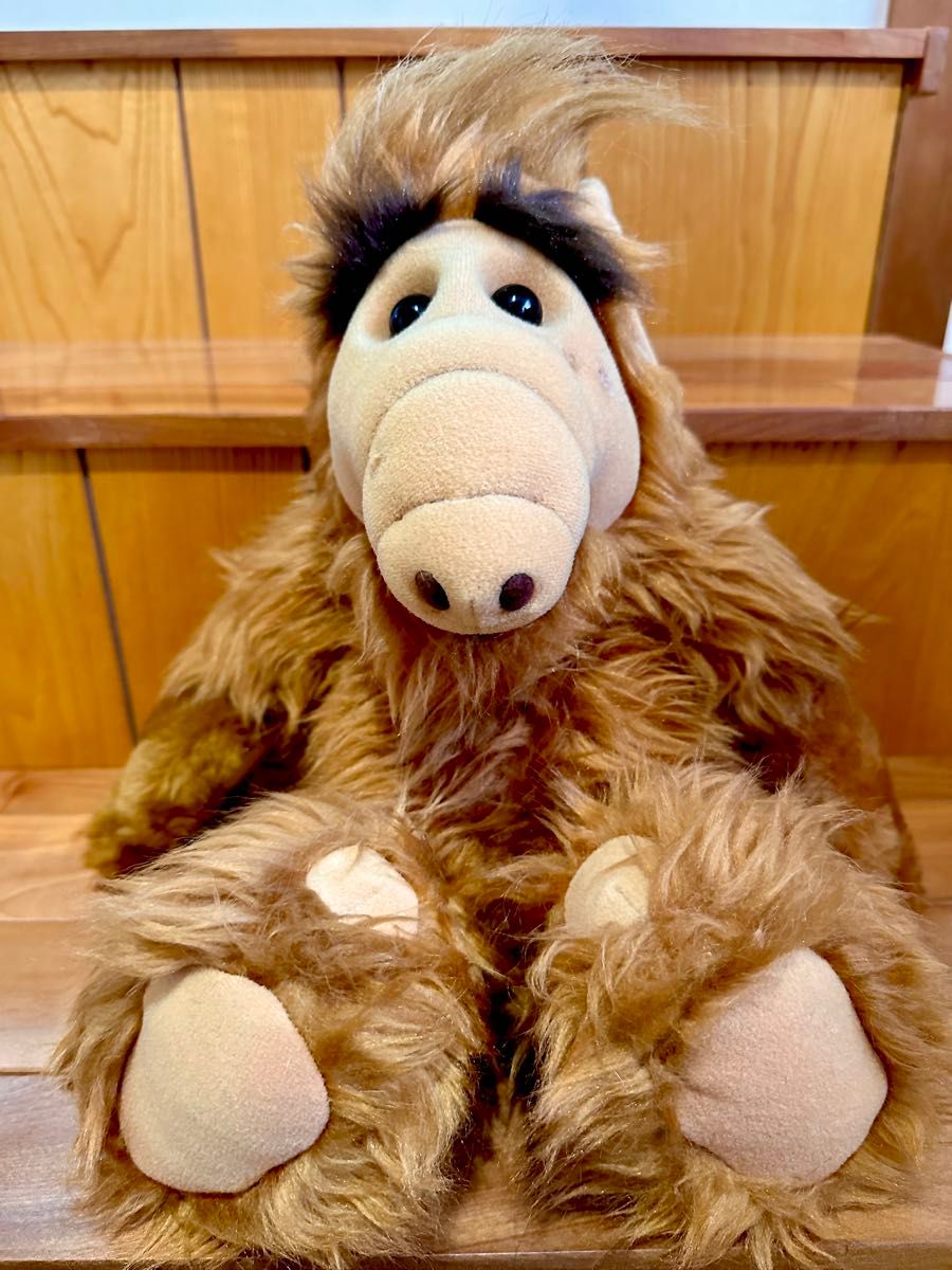 タグ付き]ALF ぬいぐるみ アルフ ハワイアンシャツNanco製ビンテージ