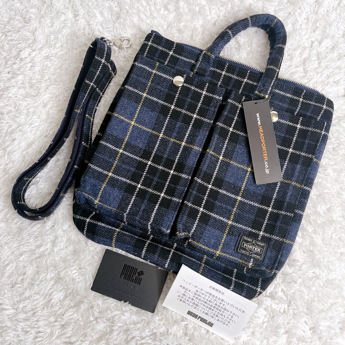 バーバリーブルーレーベル アクセサリーポーチ ワンショルダーバッグ