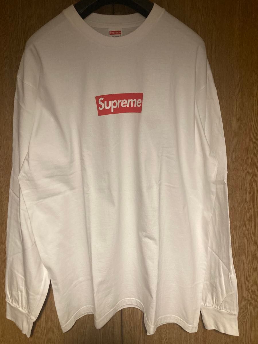 Supreme Box Logo L/S Tee White シュプリーム ボックスロゴ ロンT