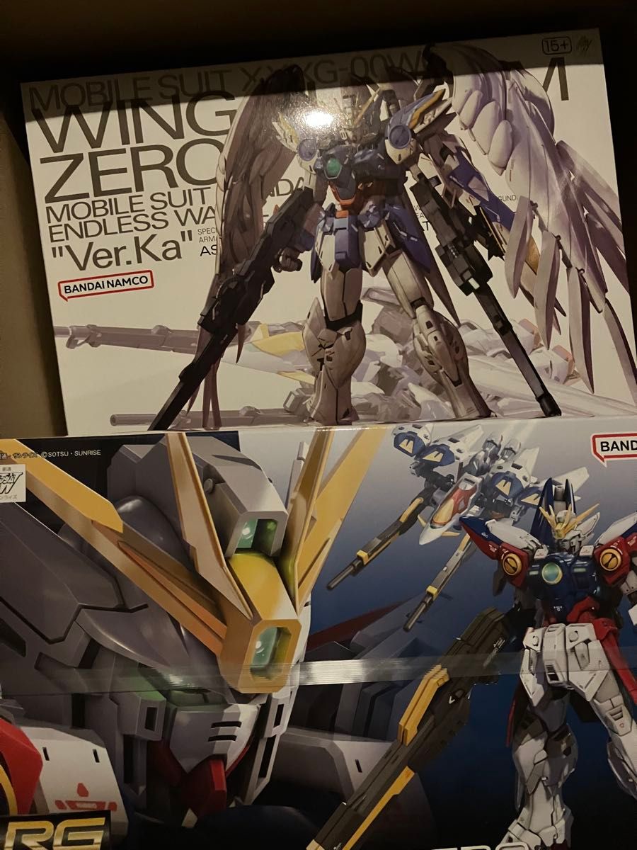 MG ガンプラ　まとめ売り　ガンダムW 未組立 MG ガンプラまとめ売り ガンダムW ウイングガンダム バンダイ
