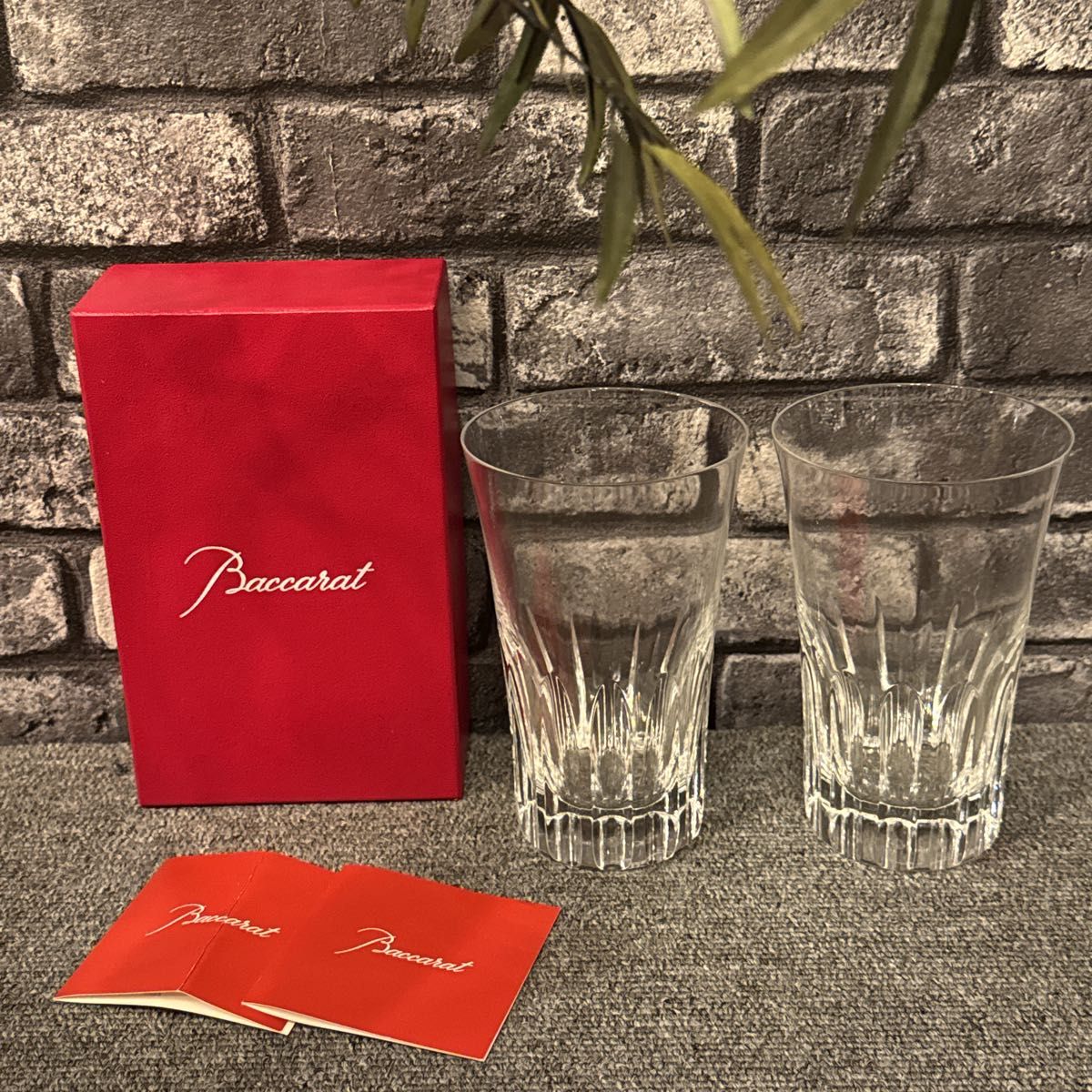 Baccarat 未使用 Baccarat バカラ グラス ジャパン（エトナ・ローラ 