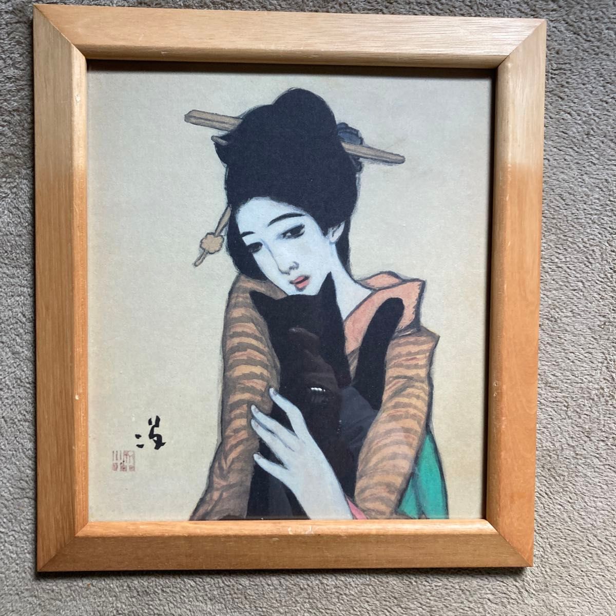 竹久夢二 木版