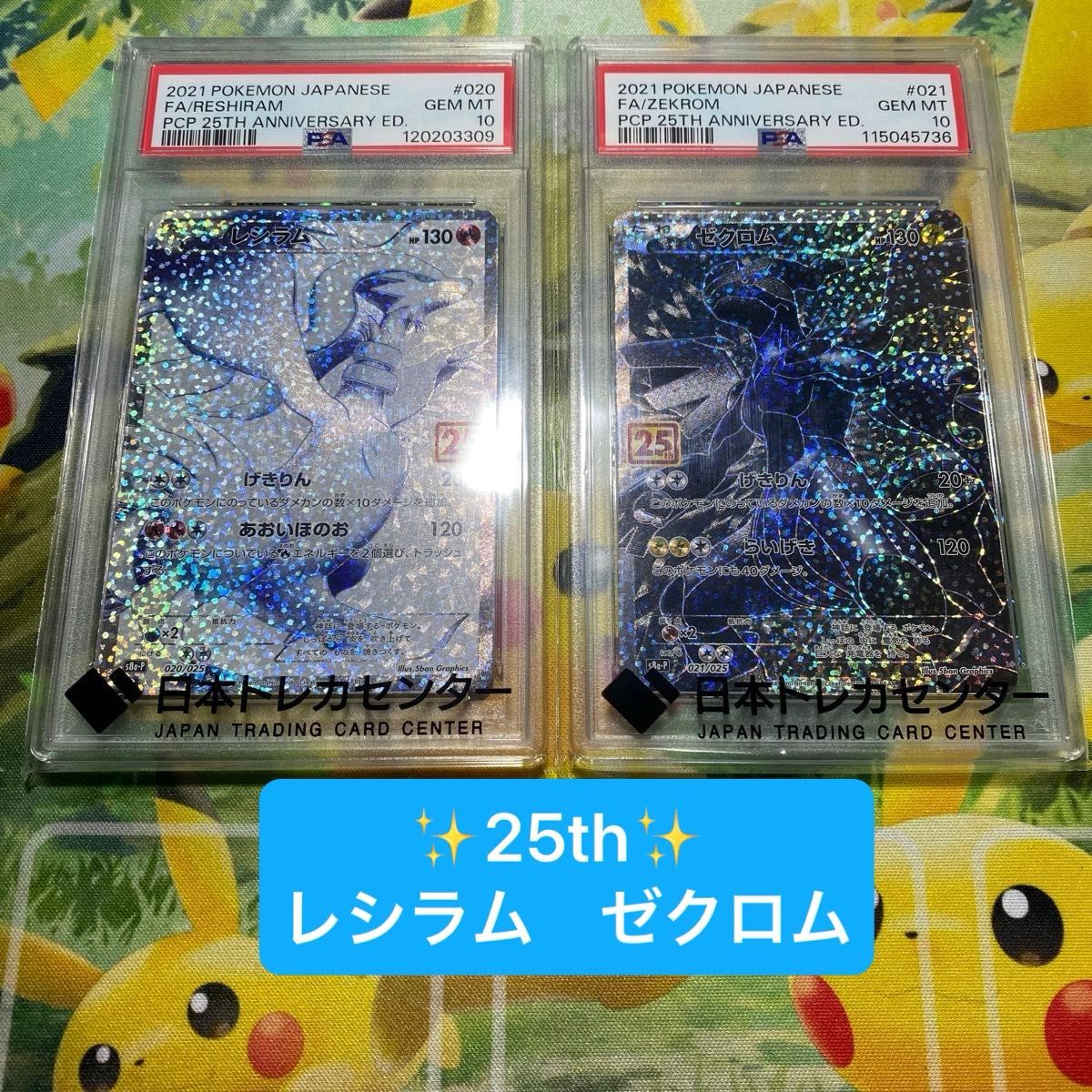 ゼクロム レシラム 25th psa10 【公式通販】
