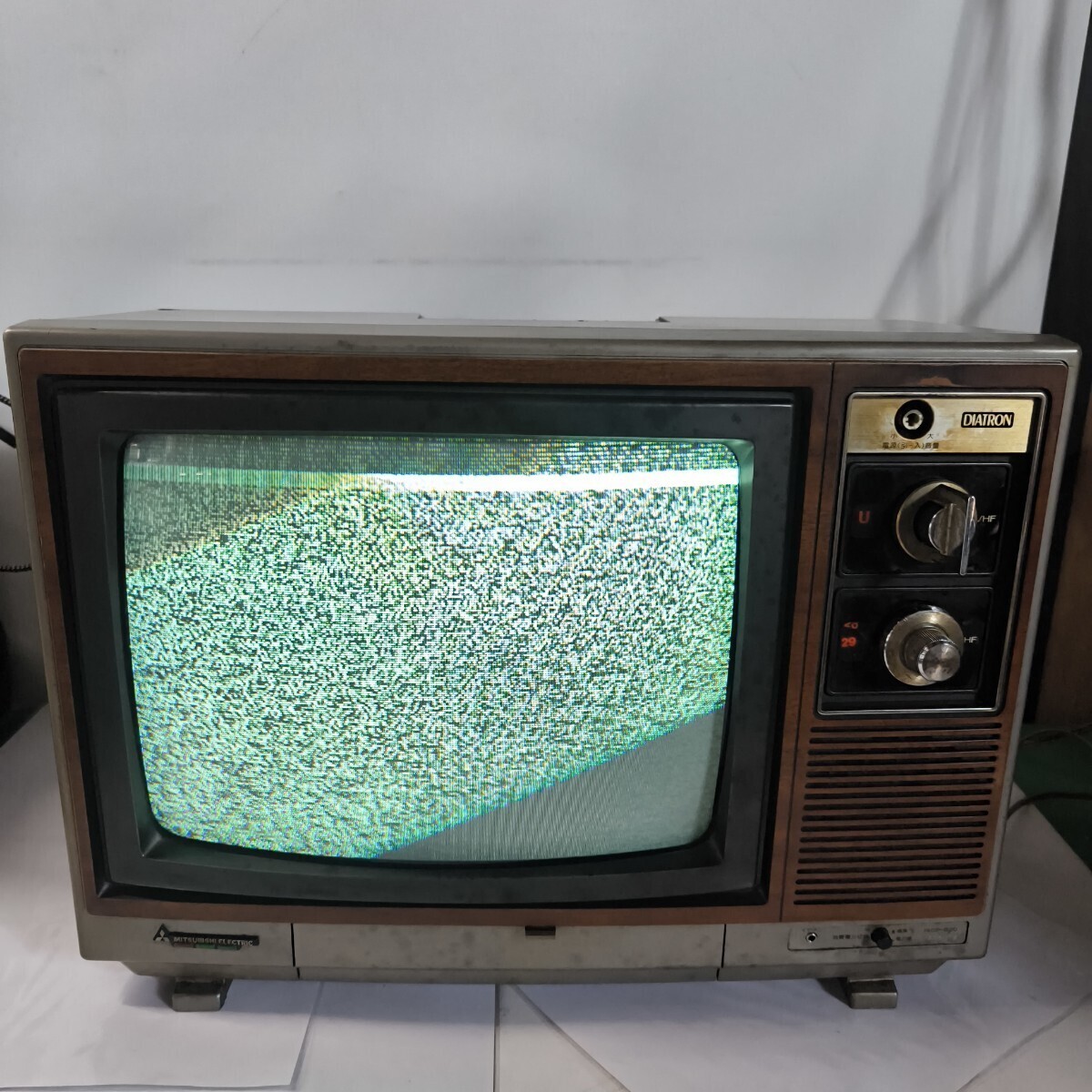 ブラウン管テレビ 三菱