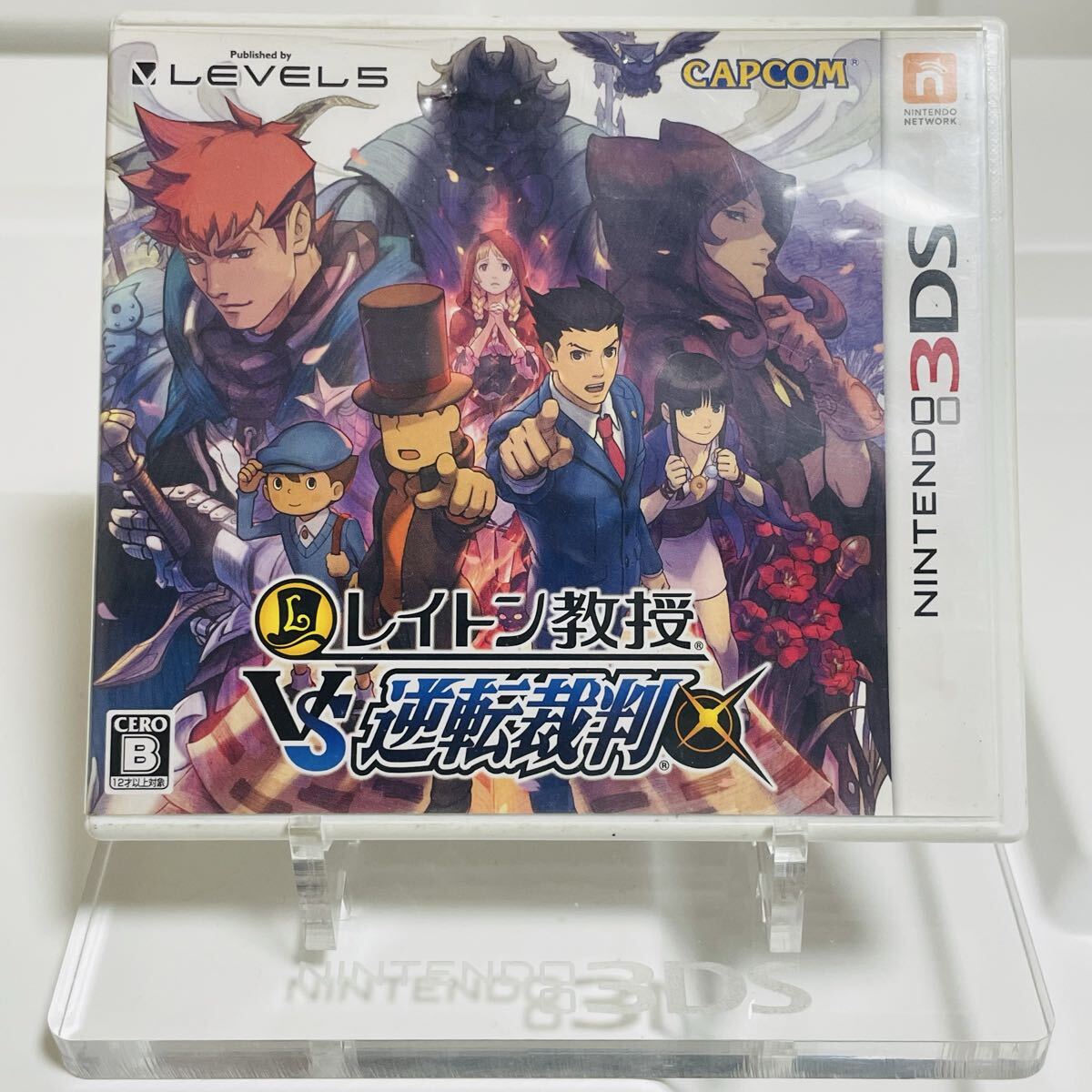 3DSソフト レイトン教授VS逆転裁判 動作確認済み | Shop at
