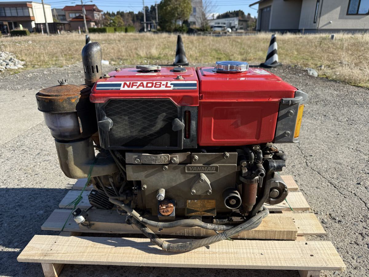 農機具□発動機□ヤンマー□NFAD7□動作OK・ディーゼルエンジン・人気
