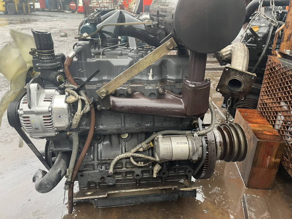 クボタ 除雪機 ディーゼルエンジン　ジャンク クボタ ディーゼルエンジン