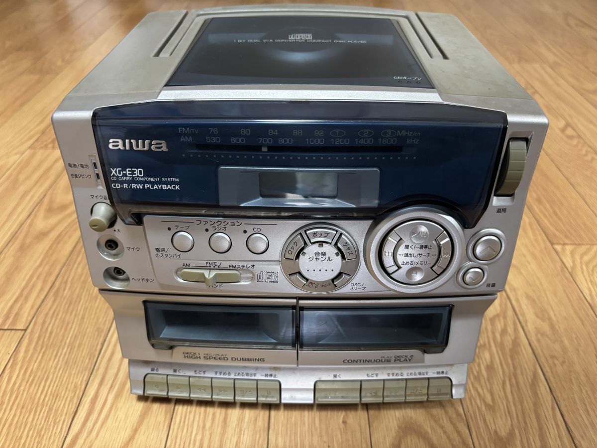 AIWA コンポ xg-