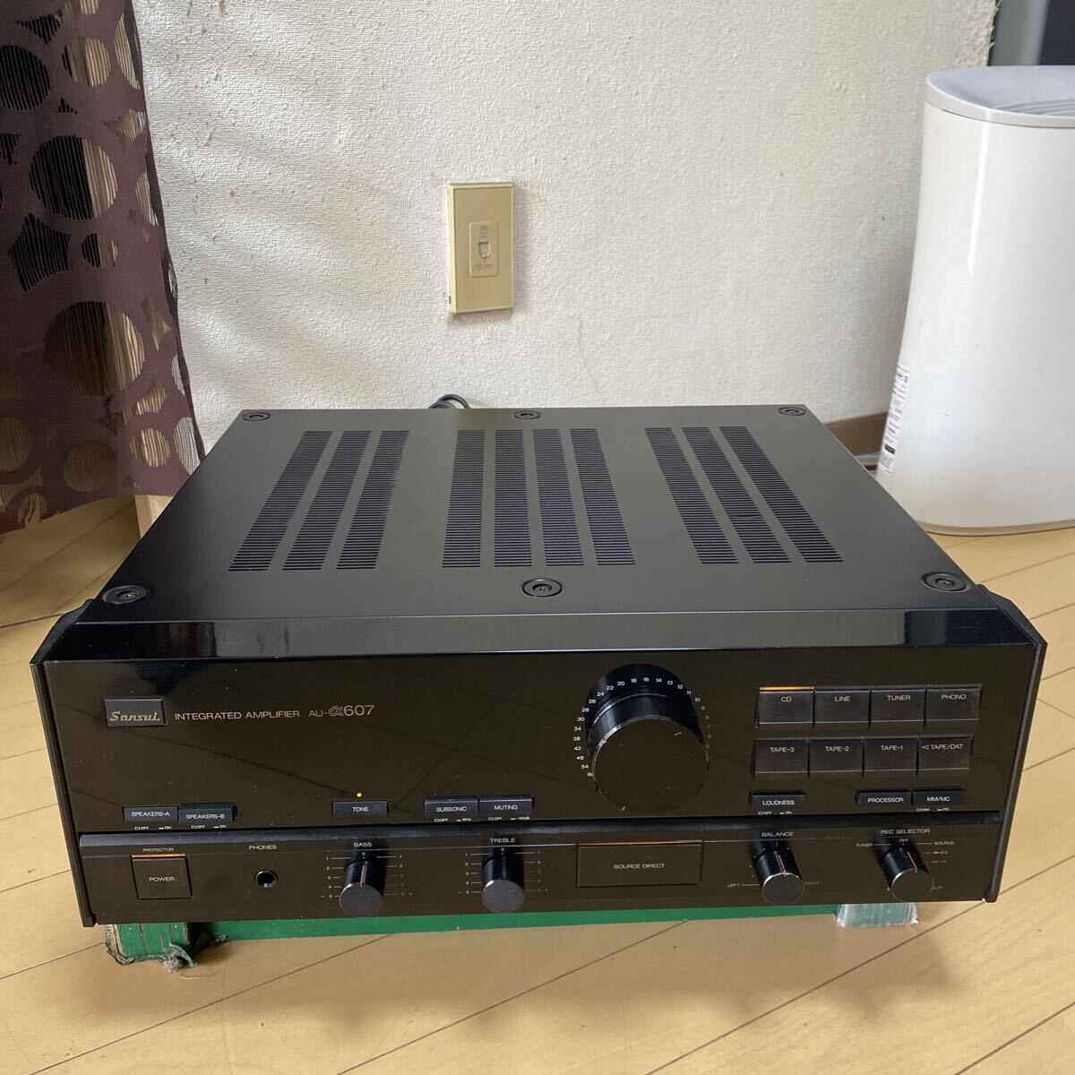 R11 動作品 SANSUI アンプ 搭載 FM⁄AM チューナーアンプ ☆SANSUI FM
