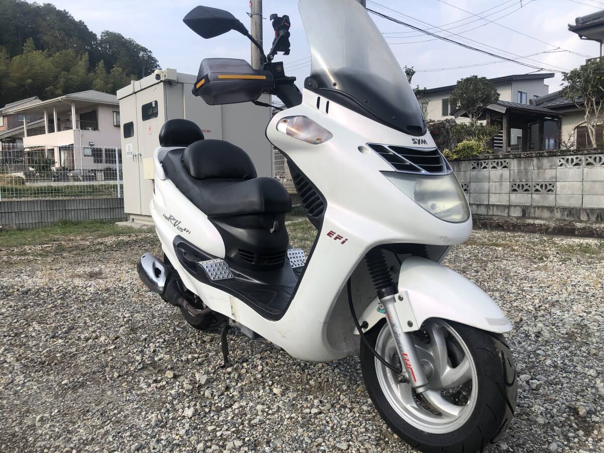 β260204-1 SYM RV125i RFGLF12W 純正 シート 破れ無し！ SYM 2026年 