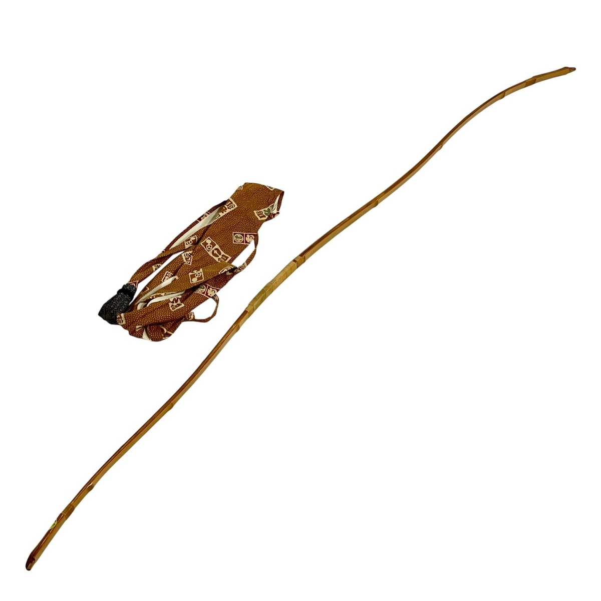 ☆弓道 竹弓 猪飼秀重 約222cm