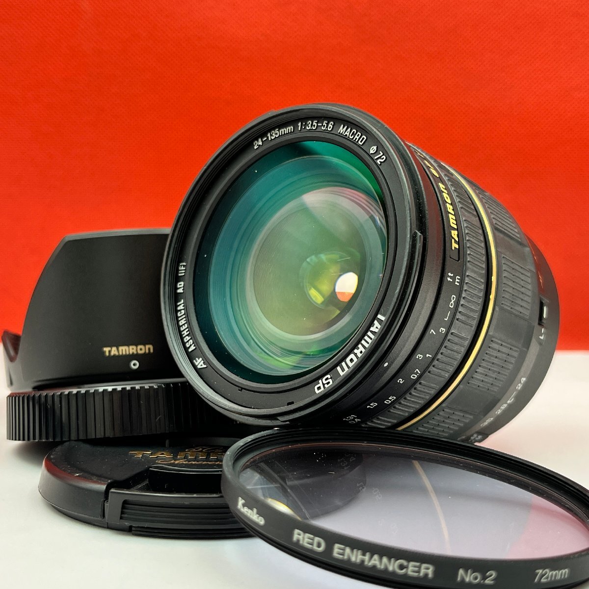 美品Canon 135mm F/3.5 ライカL39レンズ、ケース付整備済 美品Canon