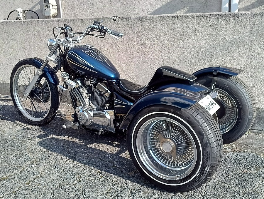 実動トライク　（ジャンク扱い）250cc 【ナンバー付き、自賠責来年10月まで付き】 Yahoo!オークション - 「トライク 250」(トライク)(オートバイ車体)の