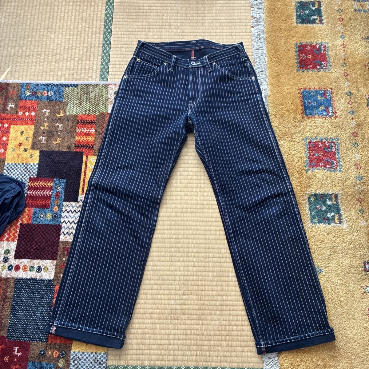 ◇即決[W33]美色 色落ち IRON HEART 666S-18 18oz セルビッチデニム 