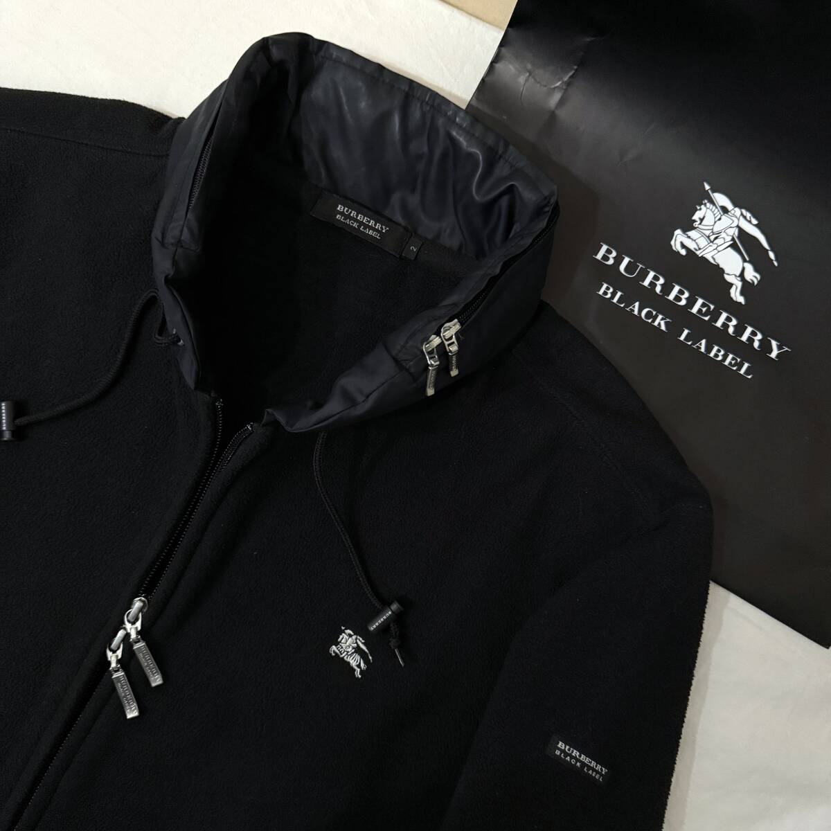 レア　バーバリーブラックレーベル　トラックジャケット　ジャージ　10周年　M レア バーバリーブラックレーベル トラックジャケット ジャージ 10周年