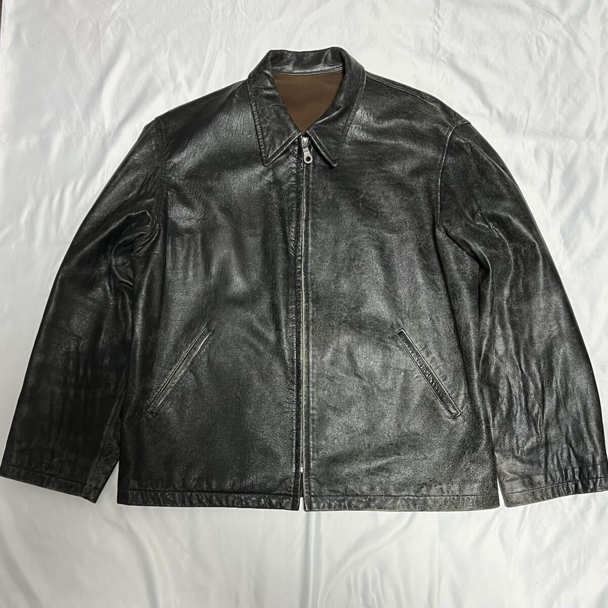 y's for men ME-J12-700 牛革 レザージャケット ヨウジヤマモト Y's