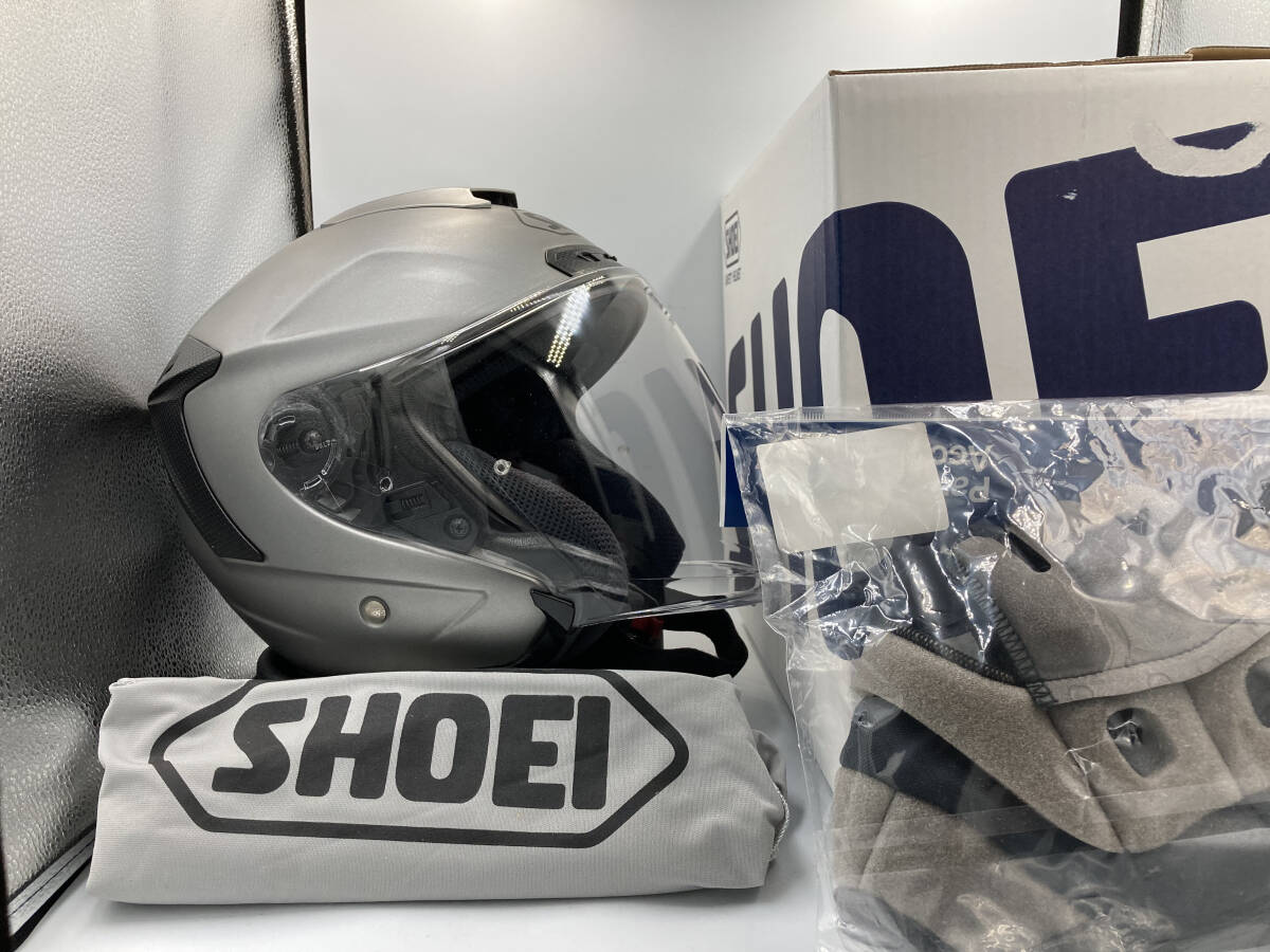 SHOEI ショウエイ J-FORCEIII ライトシルバー J-FORCE3 ジェット