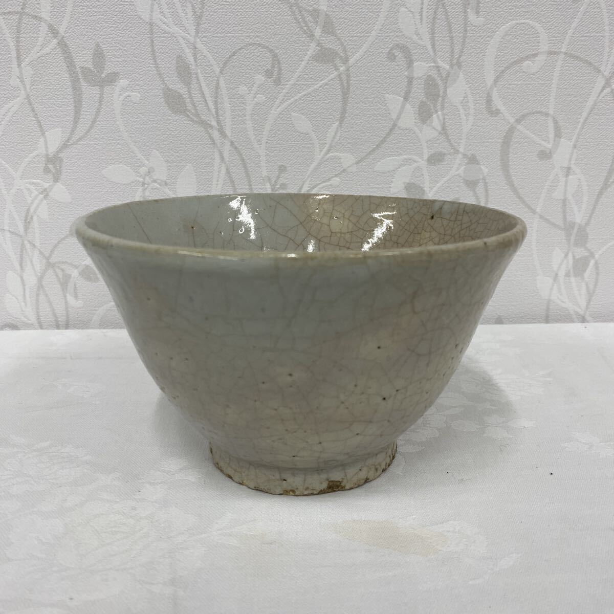 西】J155 中国古玩白磁鉢唐物/【Buyee】