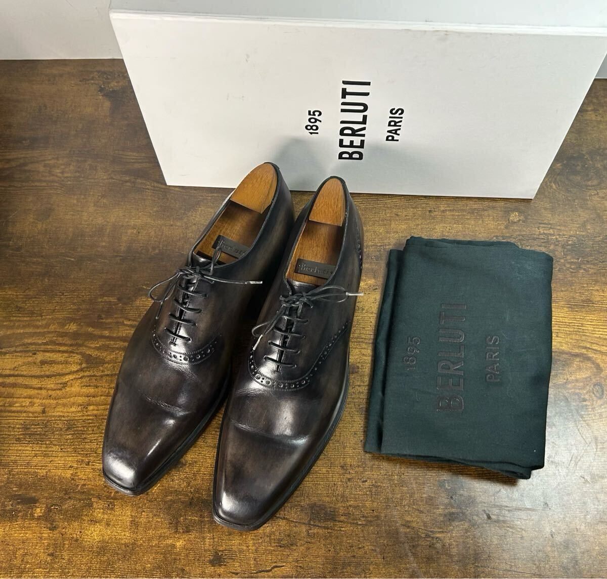 希少カラー Berluti アレッサンドロ レースアップ シューズ 7 | Shop