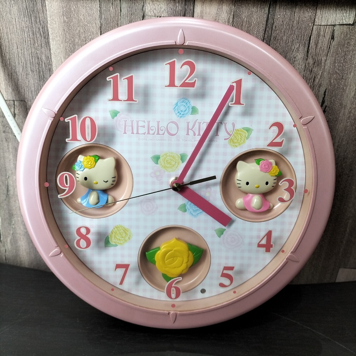 citizen シチズン リズム時計 スモールワールド) 掛時計