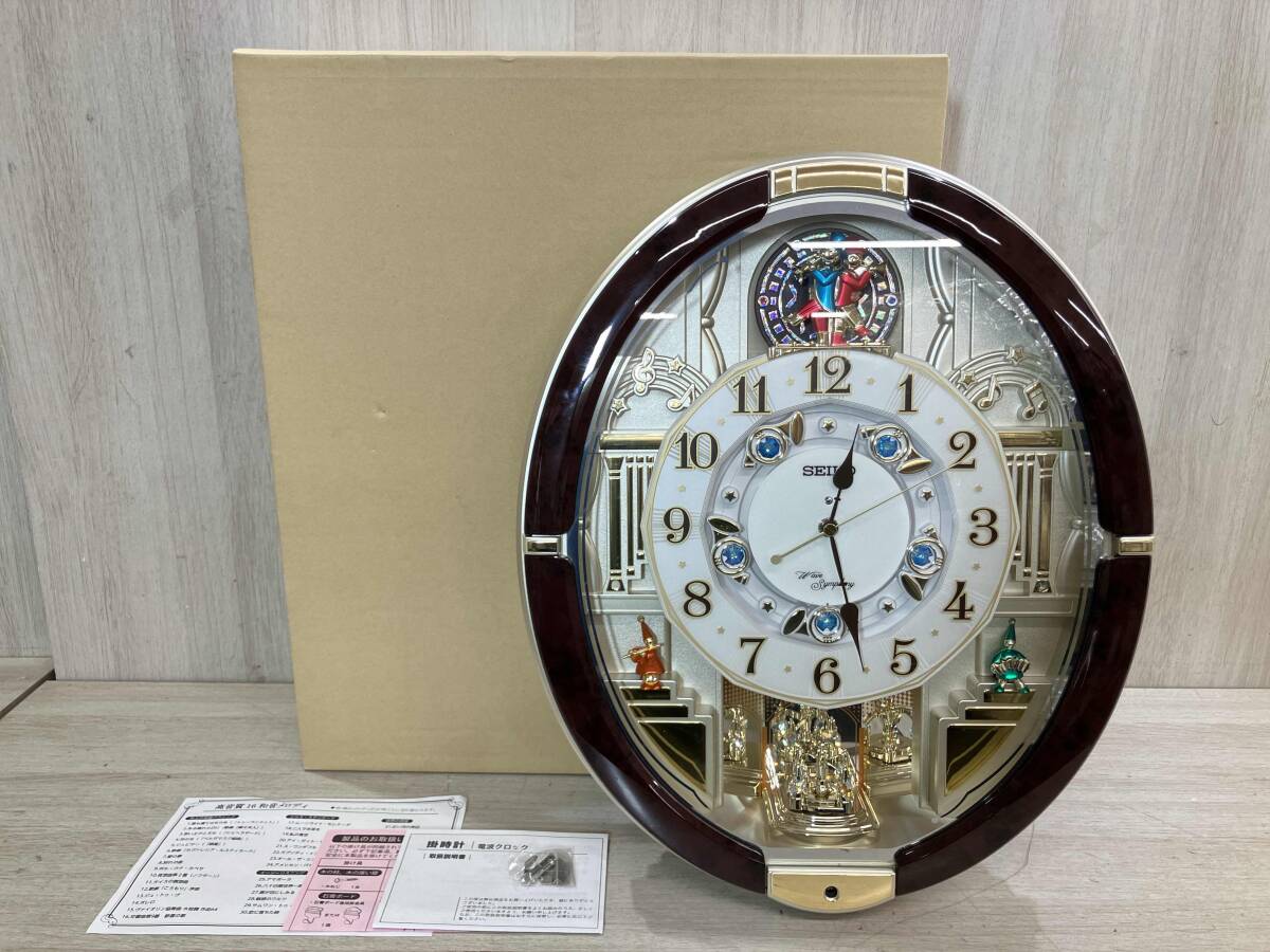 E-2 364 年代物 SEIKO Puppet カラクリ時計 セイコー RE524N 動作品