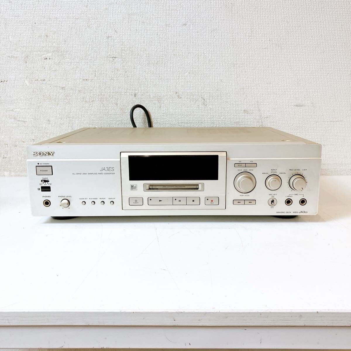 【希少】動作確認済み⭐︎SONY MDS-JA33ES MDデッキ Yahoo!オークション -「sony mds-ja33es」(MDデッキ) (オーディオ機器
