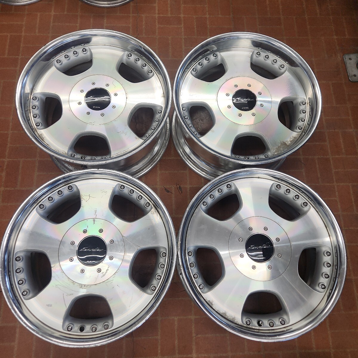 中古タイヤ NISSAN - ホイールセット 205／55R16（リム径（インチ）15 