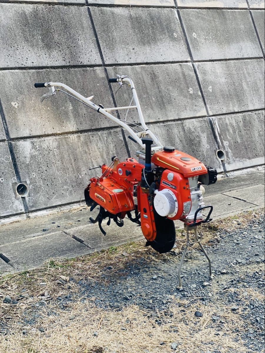 値下げ交渉可1輪　管理機モノ楽４００現状作動品動画あり現物確認可能引取り希望 シバウラモノ楽