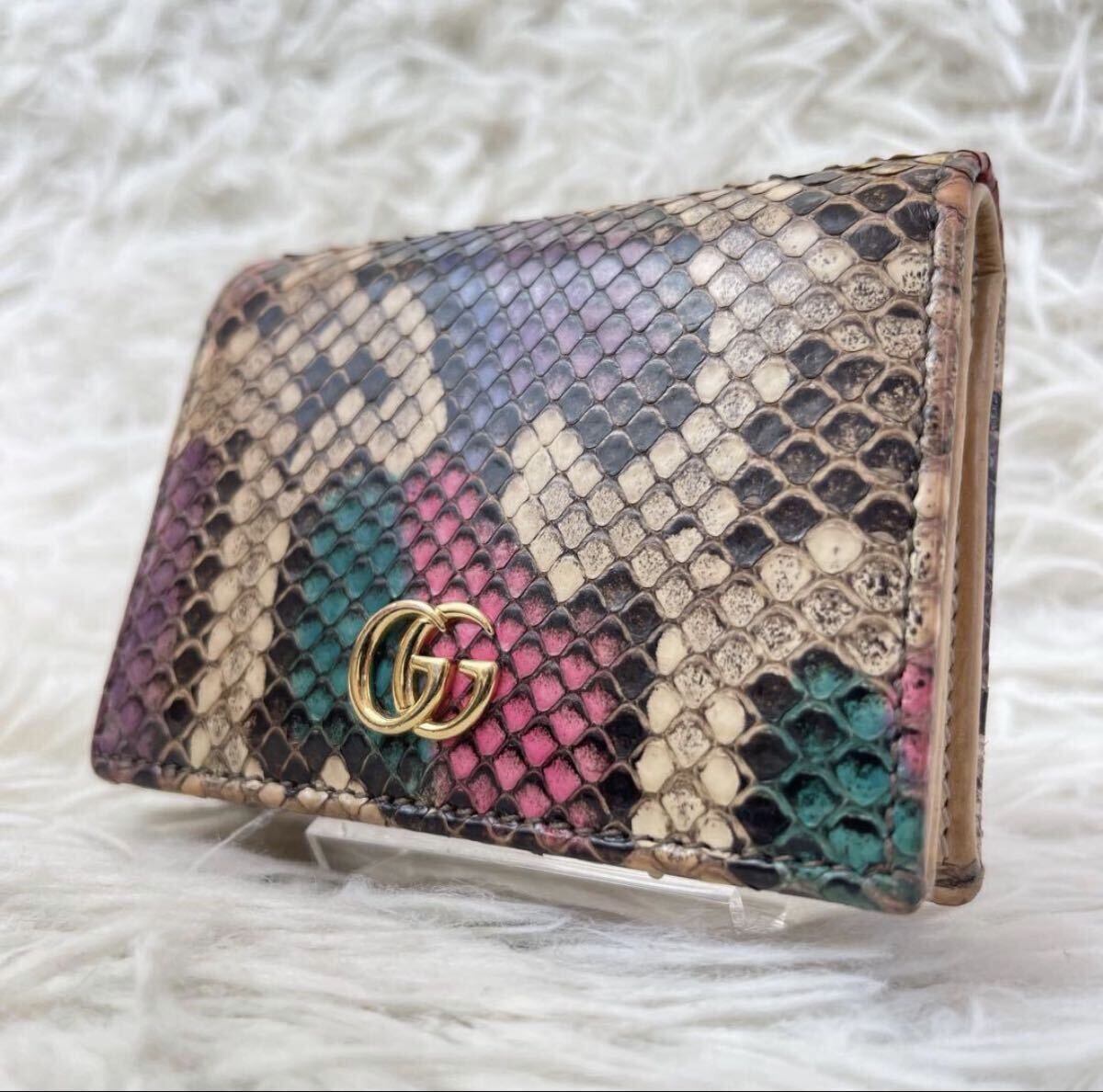 GUCCIグッチ* GG MARMONT GGマーモント キルティング長財布 /【Buyee】