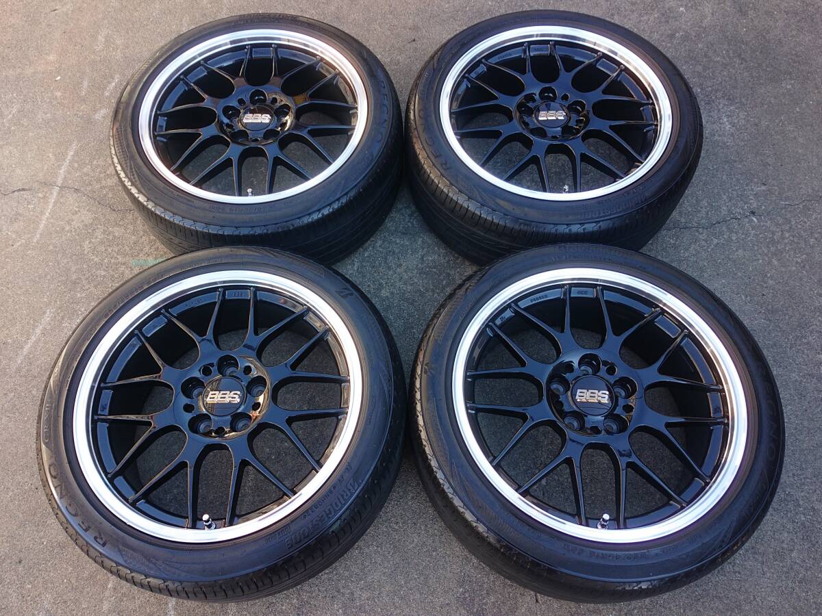 BBS RG-R 18インチ 9.5J 5H120 +33 ダイヤモンドシルバー(DS) アルミ 