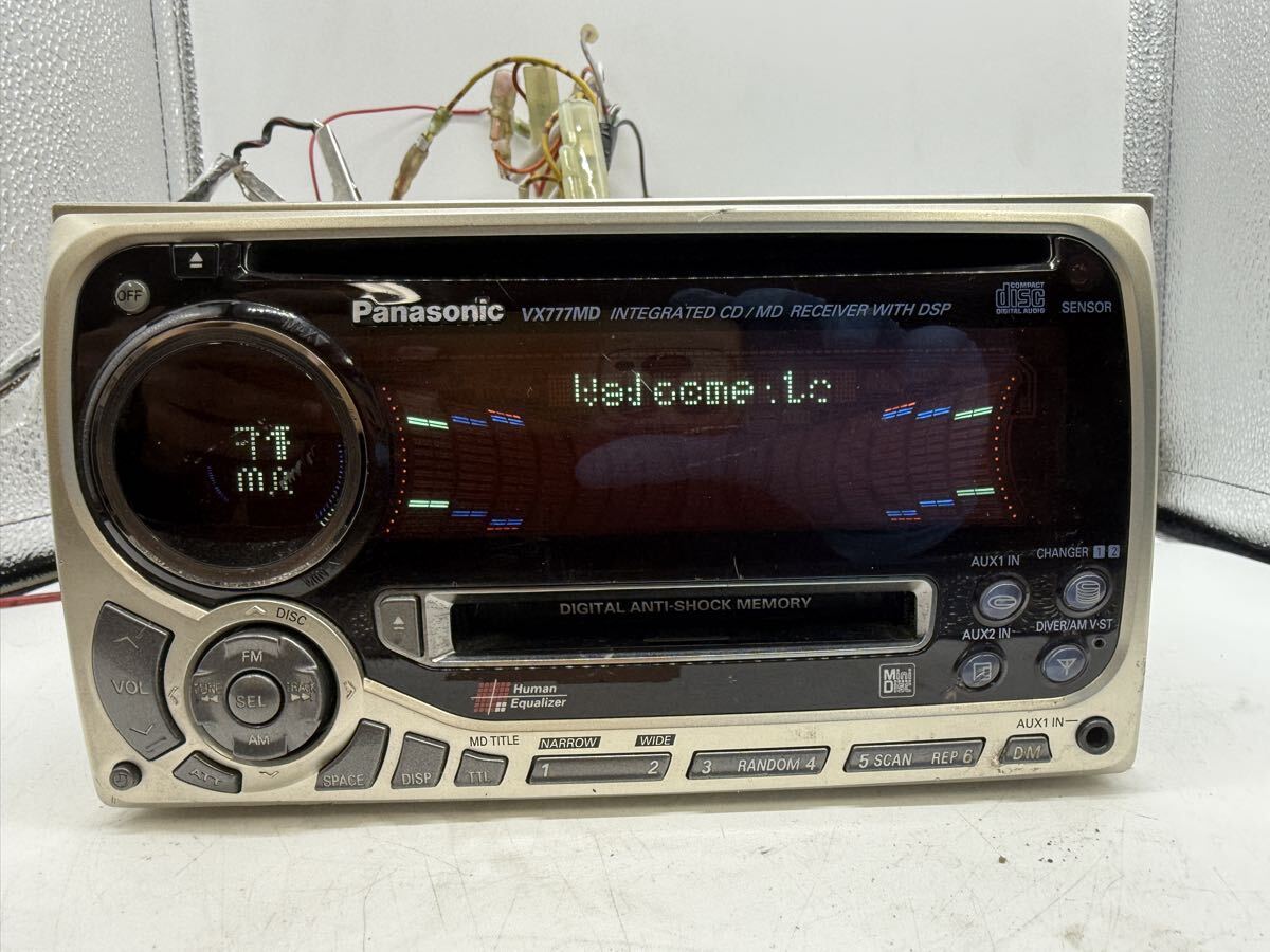 Panasonic パナソニック ダブルカセット CDラジカセ ポータブル 