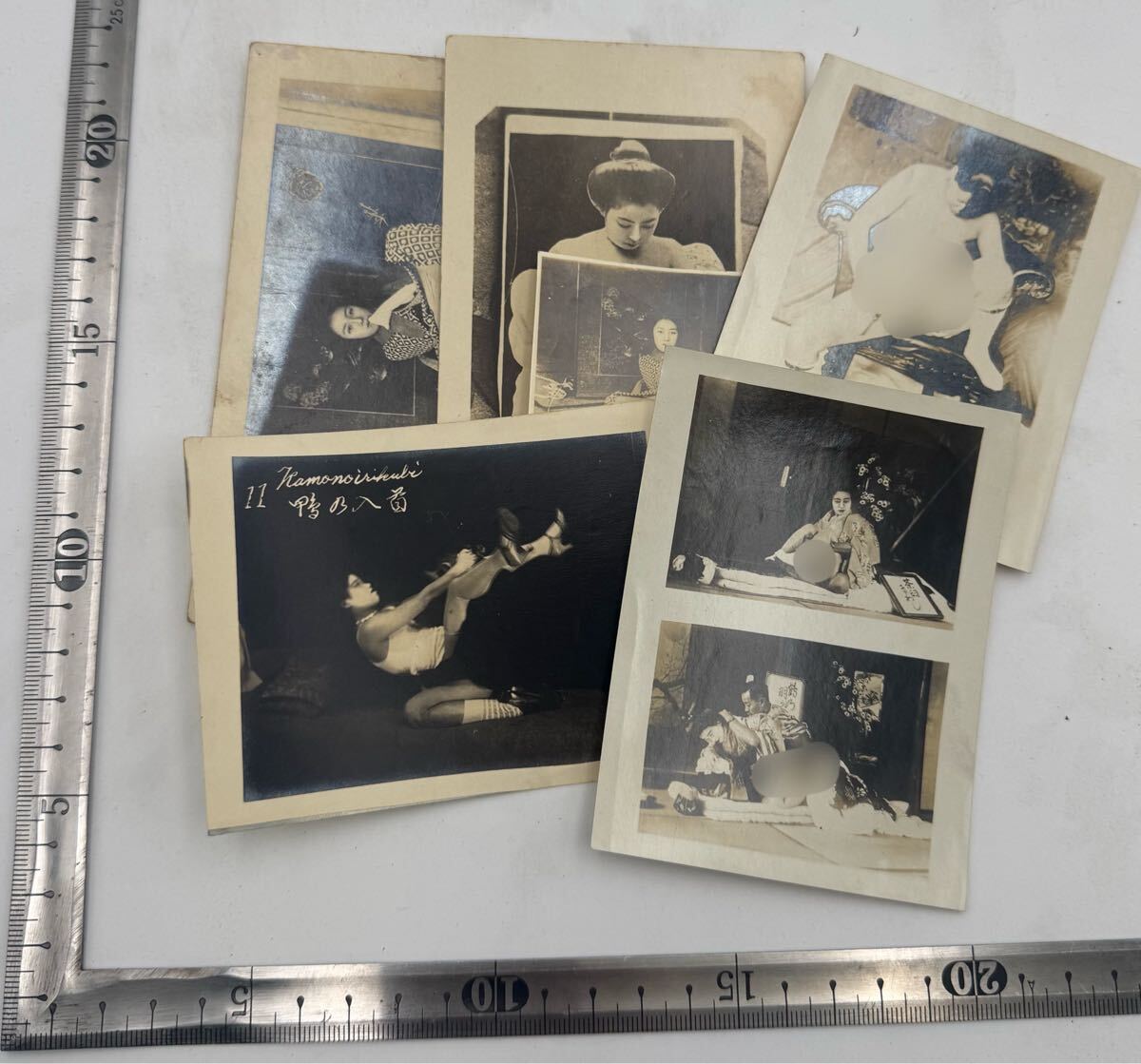 昭和レトロ 白黒写真25枚 エロ写真 春画 温泉土産 古写真 no.1 【公式