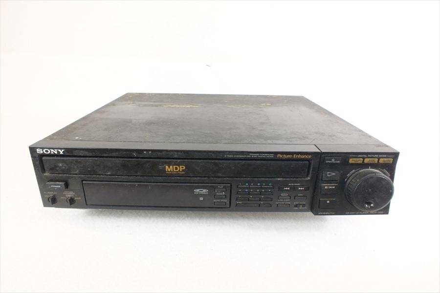 SONY MDP-V70G ビデオCD CD LDプレーヤー セット SONY MDP-V70G LD⁄CD