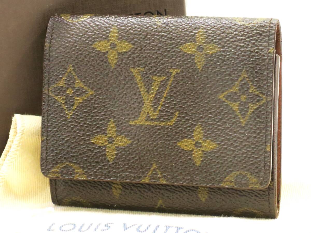 美品　LOUIS VUITTON 名刺入れ モノグラム LOUIS VUITTON ルイヴィトン モノグラム カードケース 名刺入れ A895